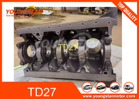 NISSAN TD27 için 8V / 4 CYL Demir Dizel Motor Silindir Bloğu