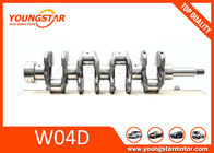 Hino için dövme Krank W04C W04D Motor Krank Mili 13411-1592 HINO için 6 delikler ve 8 delikler hem mevcut