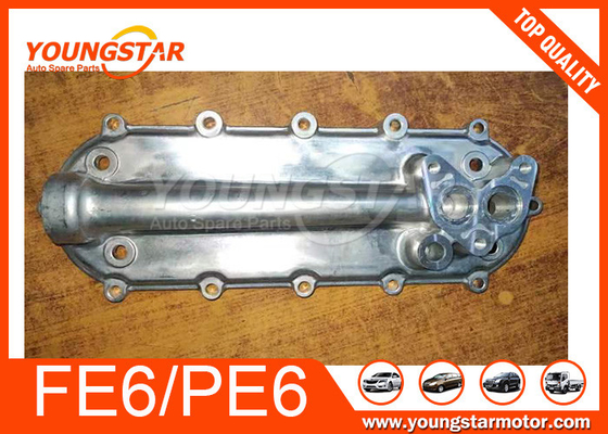 Alüminyum Yağ Soğutucu Kapağı FE6 PE6 Motor Yağı Soğutucu Muhafazası