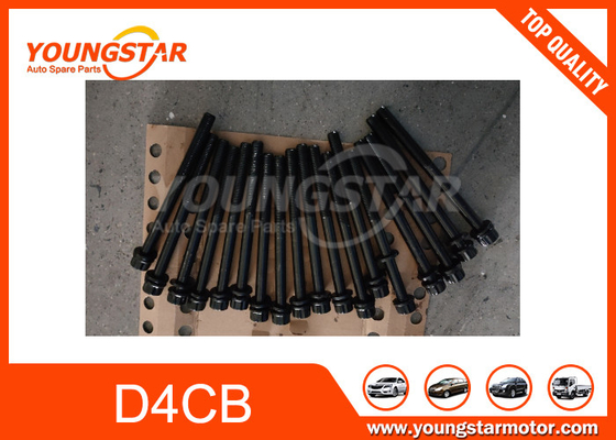 Hyundai D4CB 2.5L M12 / 125 * 153 18 PCS için Silindir Başı Bolt Kit
