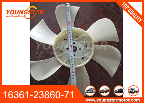 Fan Blade 16361-23860-71 Toyota Forklift Kamyon Seri 7 ve Seri 8