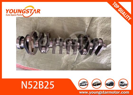 N52B25 Motor için Dövme Çelik Malzeme Krank Mili OEM 11210402531