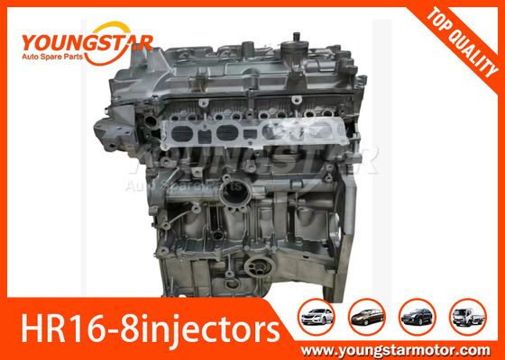 Nissan HR16DE Motor 8 Enjektor Deliği 1.6L Yer değiştirme Alüminyum Yapı