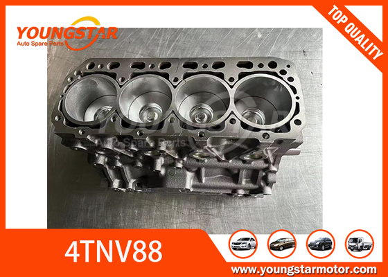 Yanmar 4TNV88 Engine Short Block Assembly - Casting Iron Material Pre-Assembled High-Precision for Mini Excavators and Skid Steer Loaders