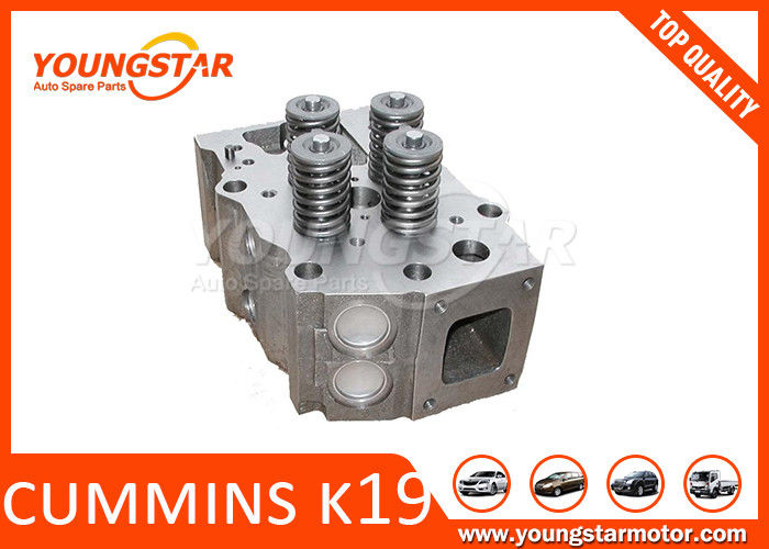 Cummins Dizel Motor Silindir Kafası Takma K19 3811985 DEMİR Malzemesi