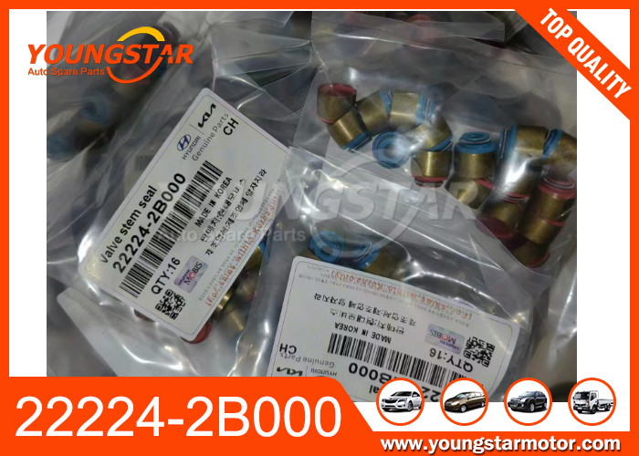 22224-2B010 22224 2B000 Motor Valvu Kök Mühürü Hyundai Accent Tucson KIA Rio Soul 1.6L için