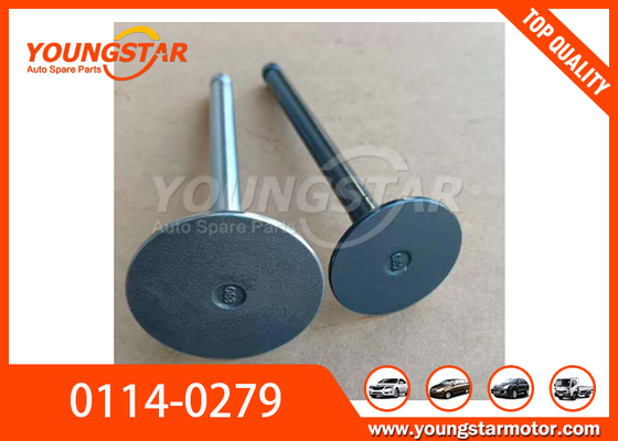 ISUZU 6BG1 6BD1 için Aşınmaya Dayanıklı Motor Supabı OEM 0114-0279 Otomotiv Motor Supabı