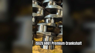 ISUZU 6BG1 Krank Mili 1123104480 Yüksek Mukavemetli Çelik